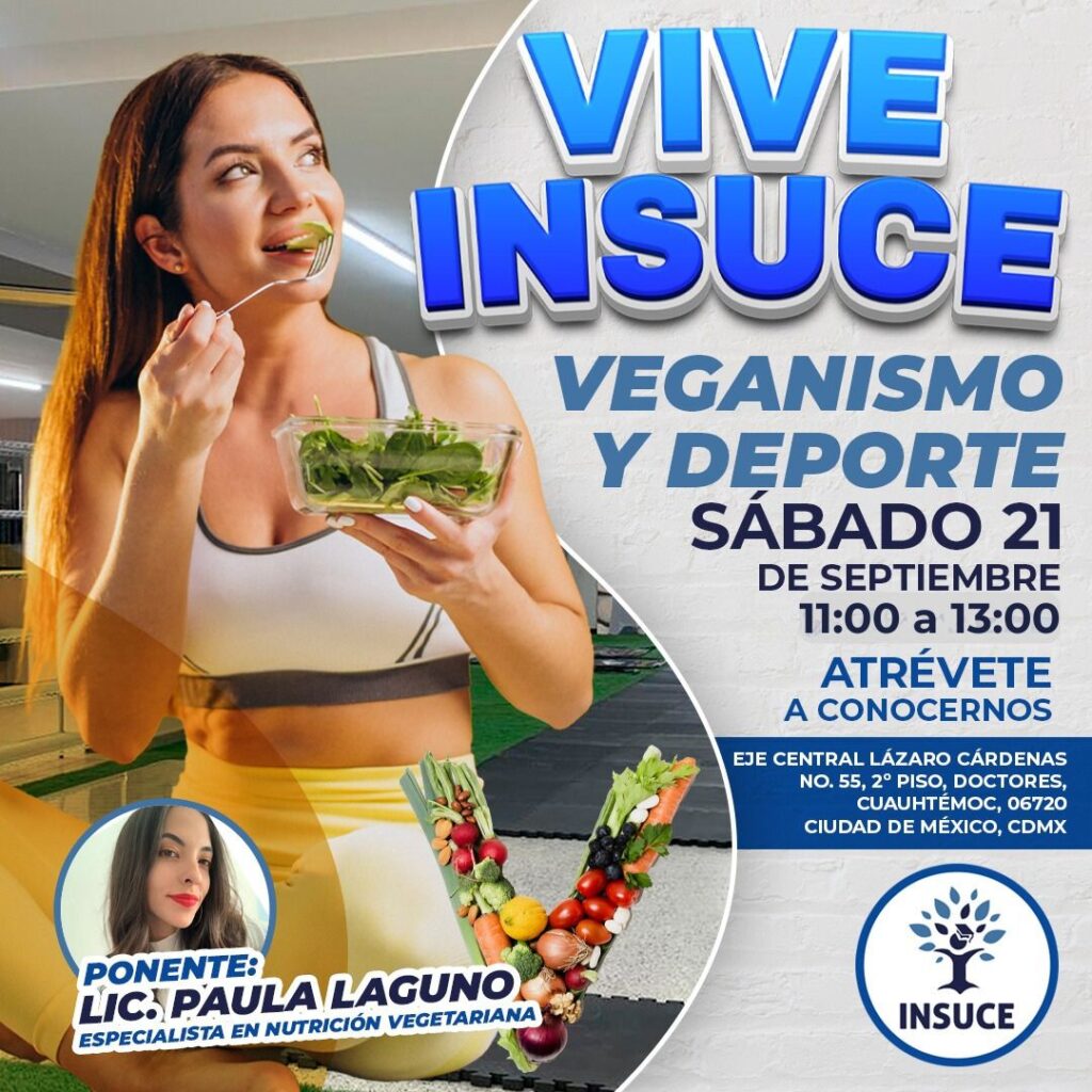 INSUCE - Veganismo y deporte